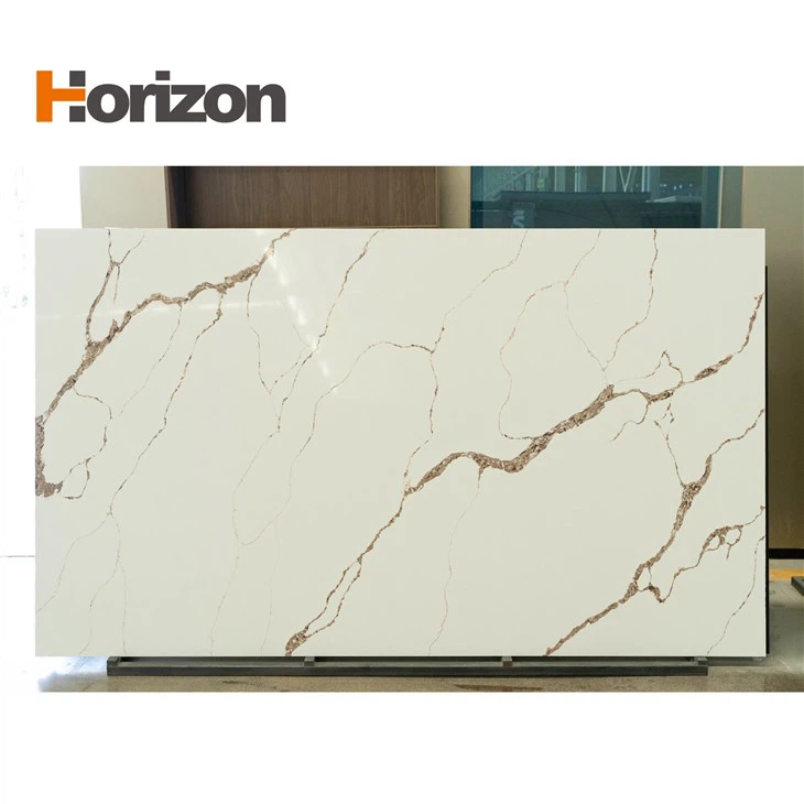 White Quartz Jade Stone Top For Modern Kitchen